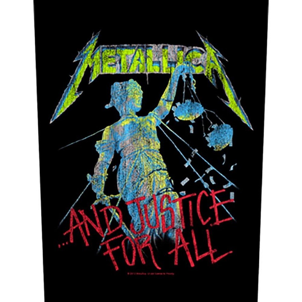 METALLICA メタリカ - And Justice For All / Backpatch / ワッペン - PGS